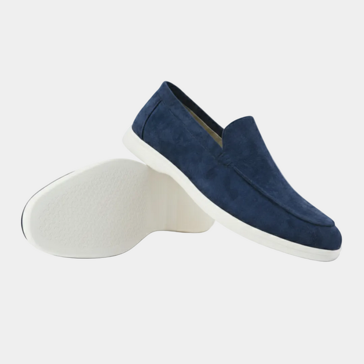 Men's moccasins with visible stitching - Elena Harper