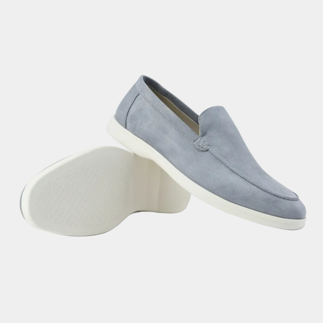 Men's moccasins with visible stitching - Elena Harper
