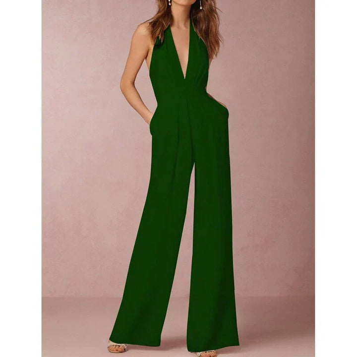 Cathy Elegant Jumpsuit, view 2 - Elena Harper