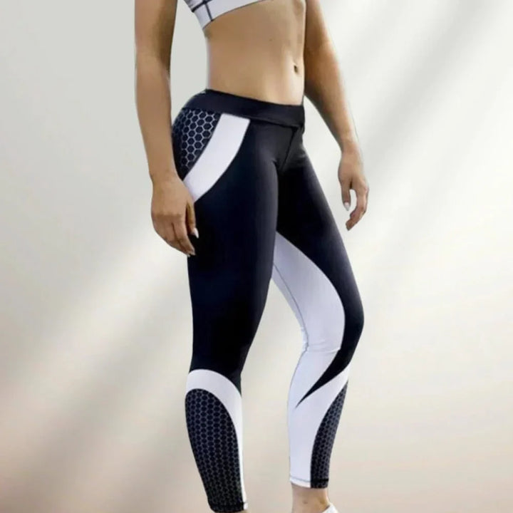 Cosette Leggings with Geo Print, view 8 - Elena Harper