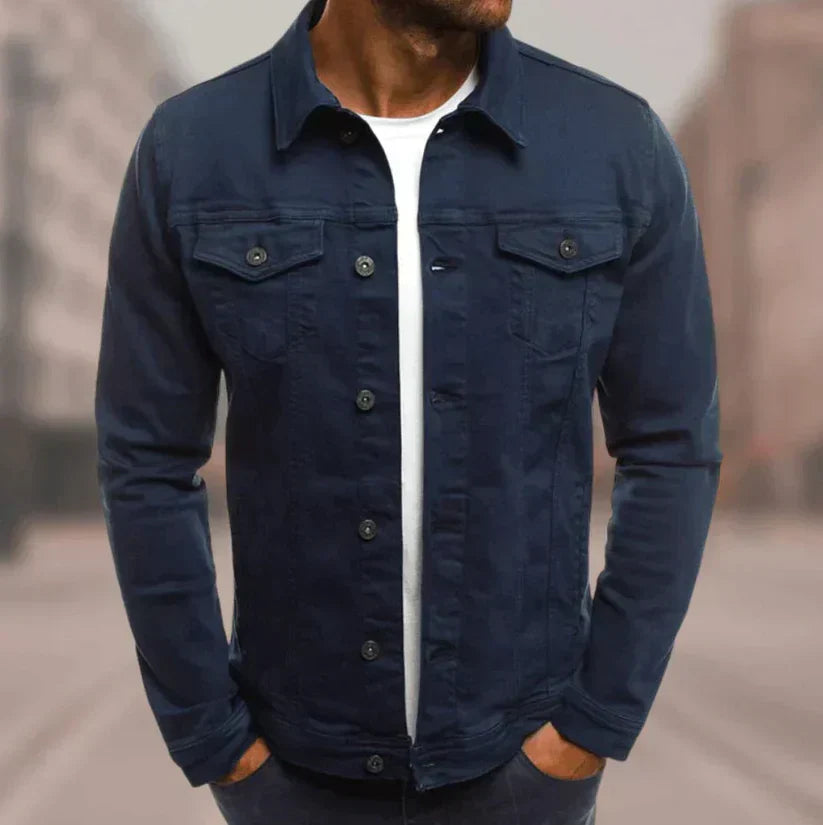 Antonio Denim Jacket, view 4 - Elena Harper