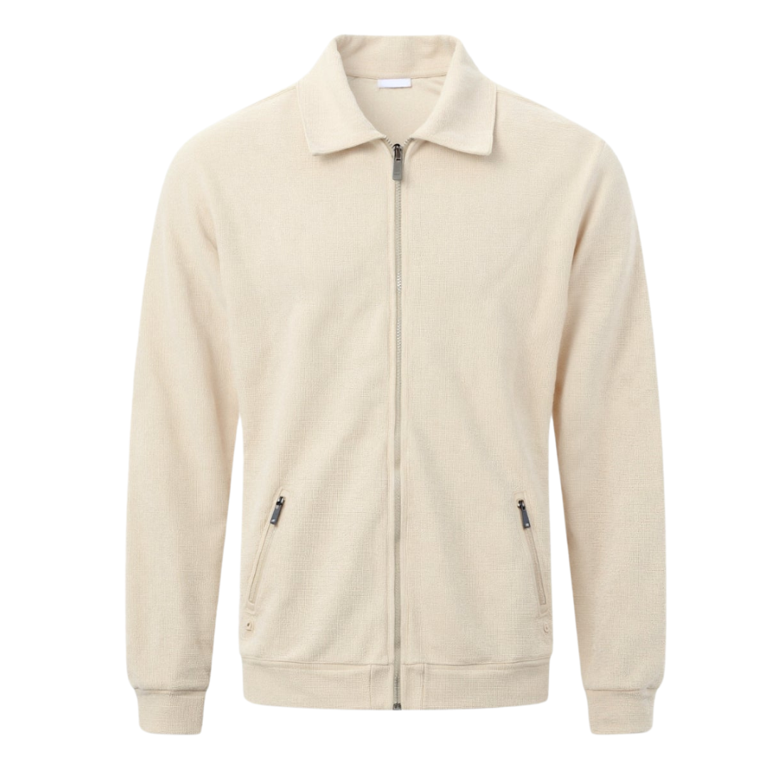 Emma & Rose collared track jacket — premium winter layer