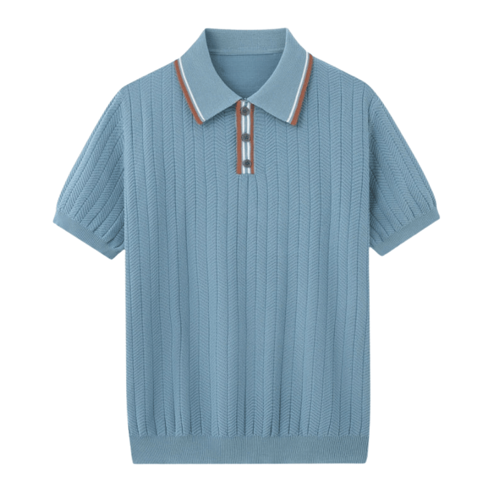 Emma & Rose knit polo — men's winter knitwear