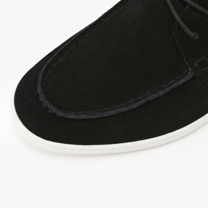 Emma & Rose Manhattan Jackson soft luxurious fabric shoes, stylish slip-on footwear with a smooth, comfortable design.