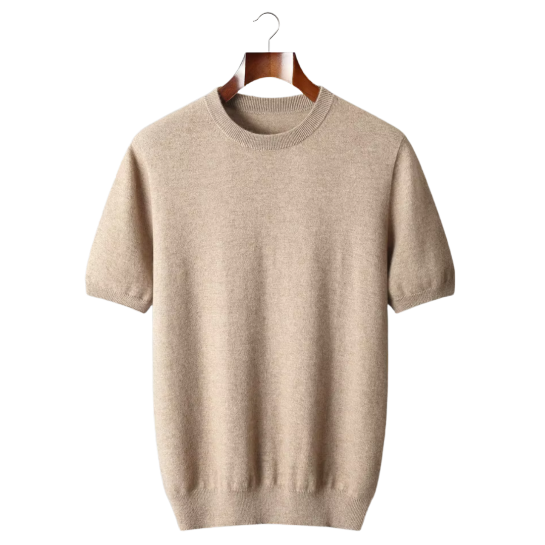 Emma & Rose merino wool crewneck top — premium knitwear