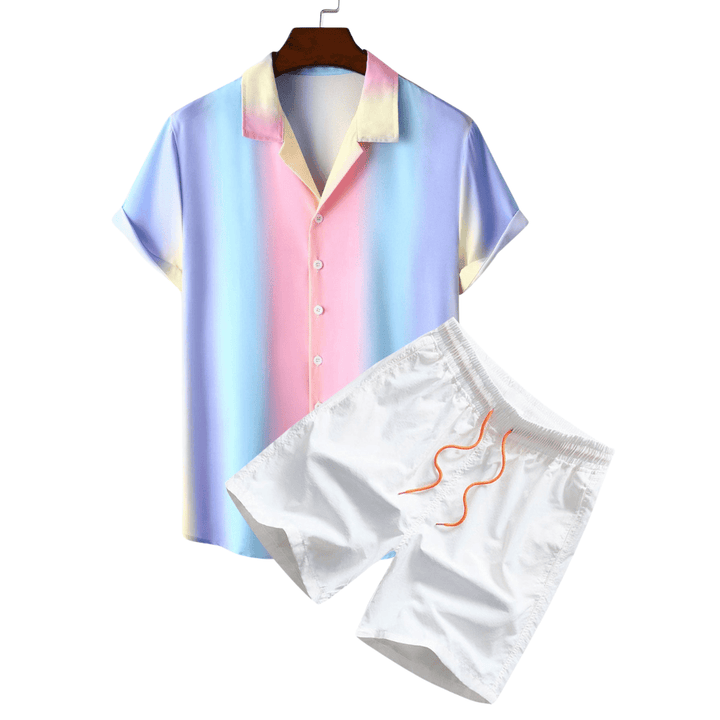Emma & Rose Manhattan Willem™ summer swim set, two-piece outfit for kids with colorful, comfortable fabric for beach or pool.