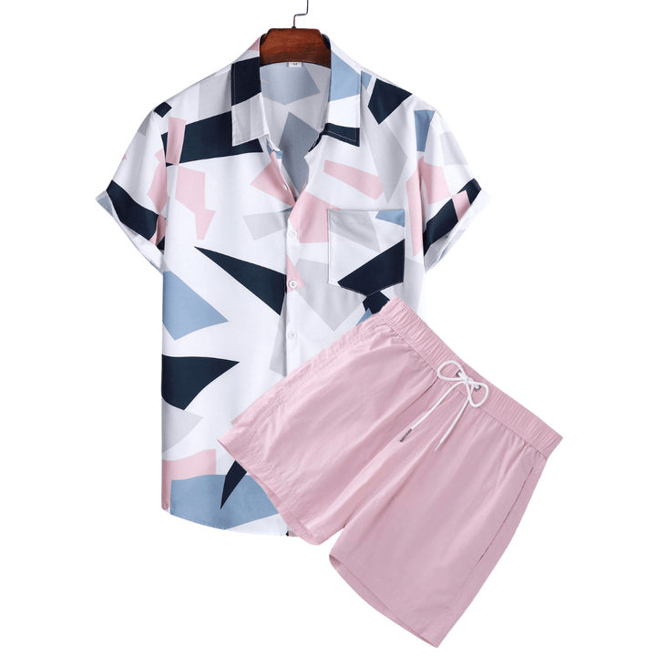 Anton™ summer beach set by Emma & Rose Manhattan, two-piece outfits featuring vibrant colors and stylish beachwear for women.