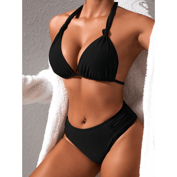 Summer™ Serenity Bikini by Emma & Rose Manhattan, featuring a stylish, colorful bikini top and bottom with floral pattern.