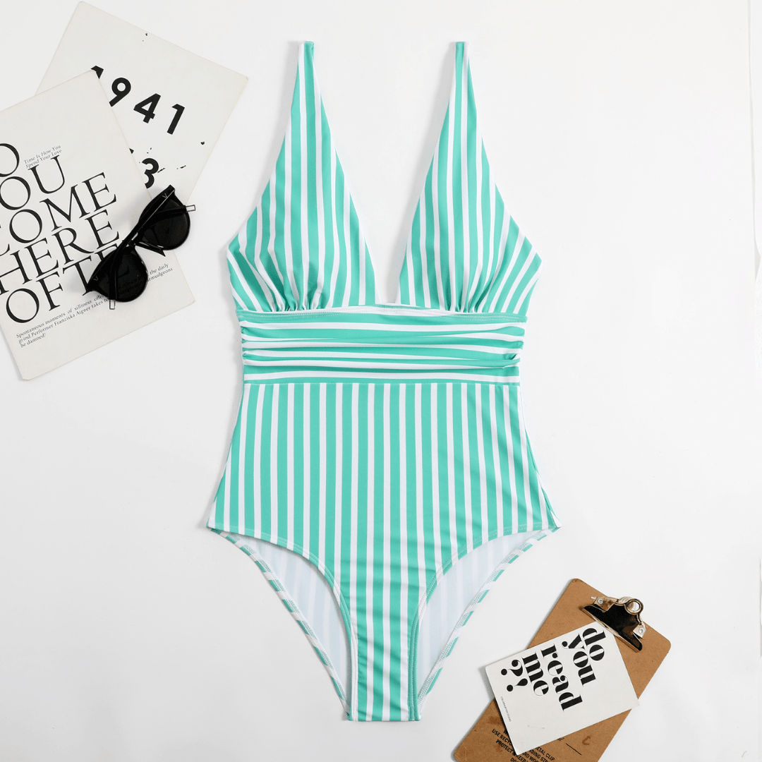 Esmé™ Luxe Horizon swimsuit by Emma & Rose Manhattan, featuring a stylish swimwear design in vibrant colors and sleek fabric.