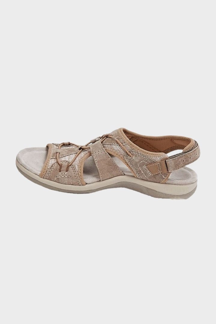 Women's Sandals with Velcro and Straps
