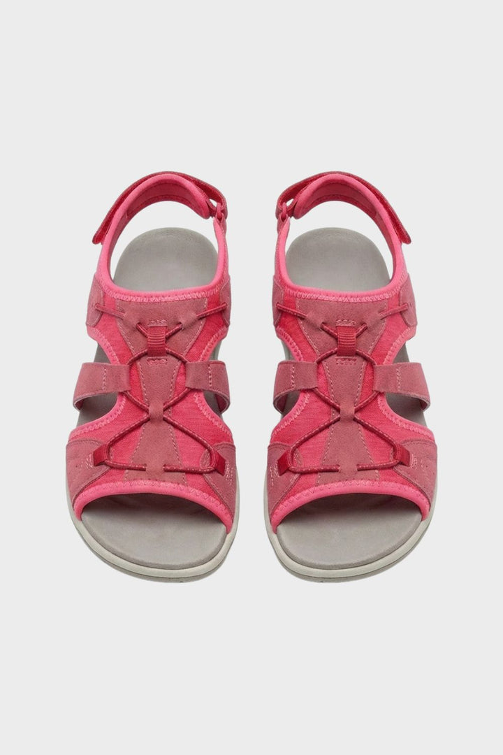 Women's Sandals with Velcro and Straps