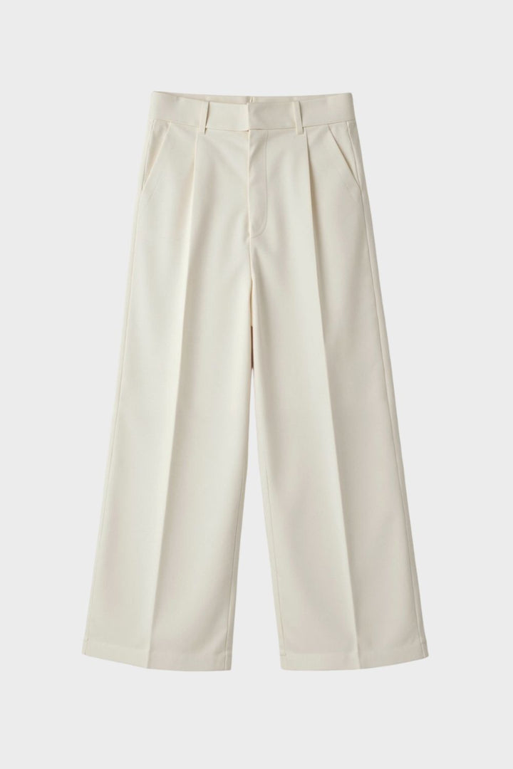 Women's Wide Trousers with High Waist