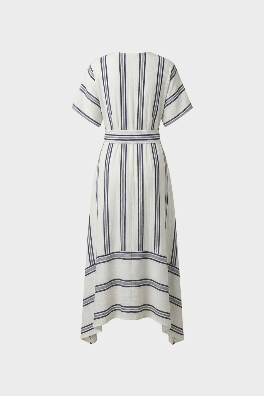Women’s Striped Wrap Dress | Maxi