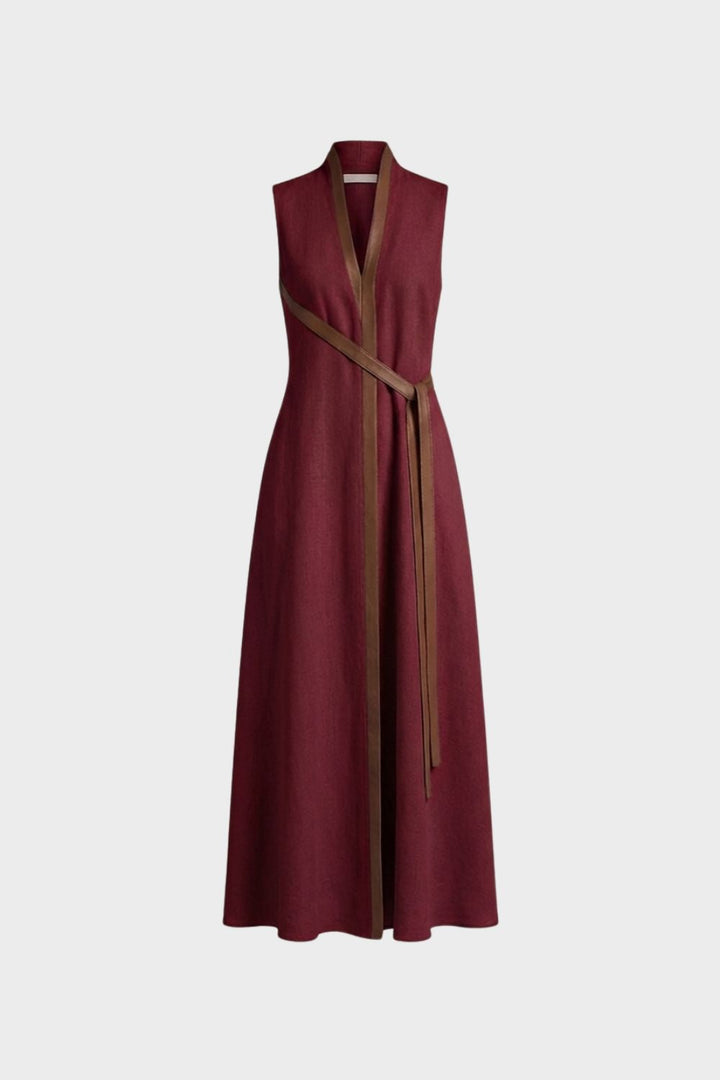 Women's Summer Maxi Dress | Belt