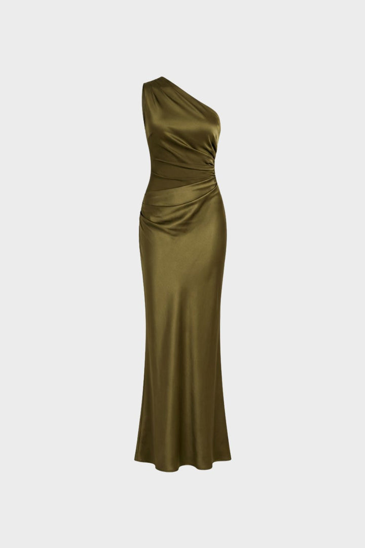 Women's Satin Maxi Dress | Wedding