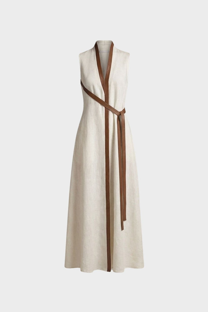 Women's Summer Maxi Dress | Belt
