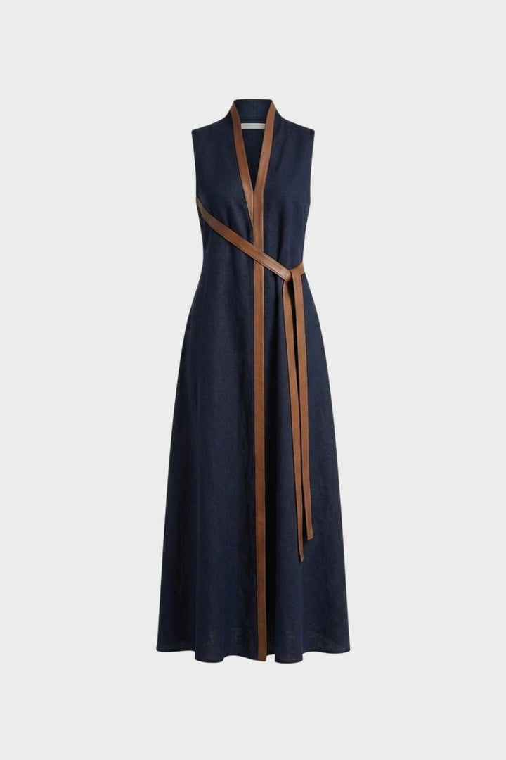 Women's Summer Maxi Dress | Belt