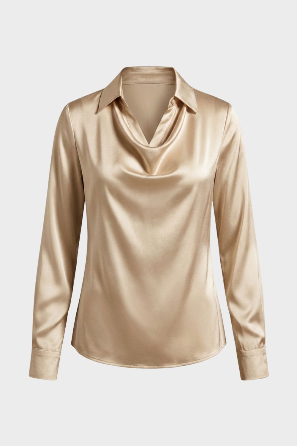 Women’s Satin Blouse | Waterfall