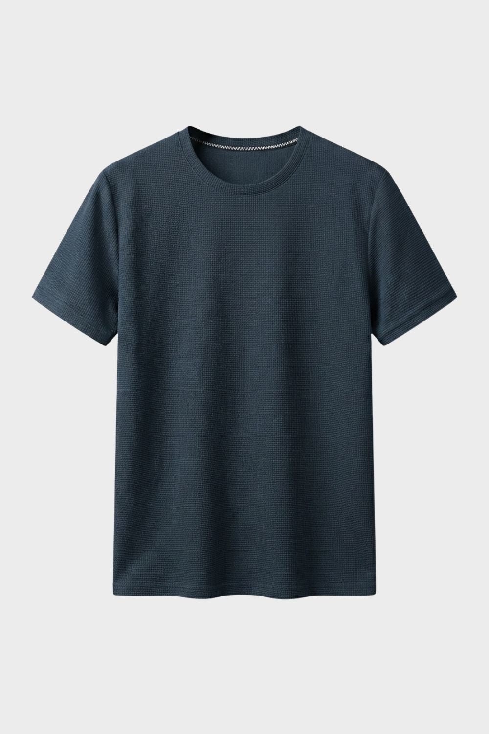 Men's Waffle Tee | Crew Neck
