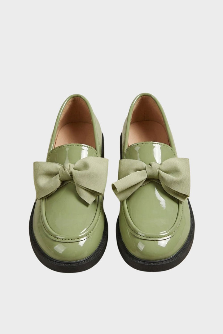 Women's Slip-On Loafer | Bow Decoration