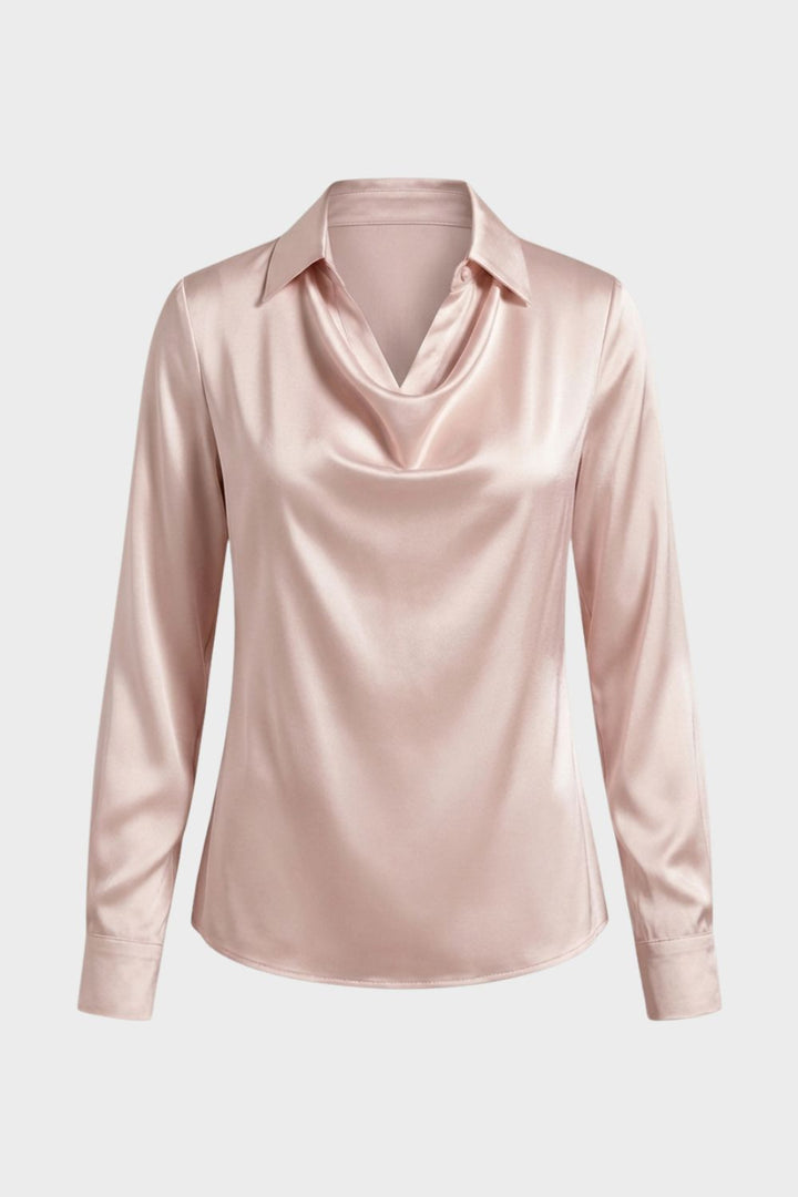 Women’s Satin Blouse | Waterfall