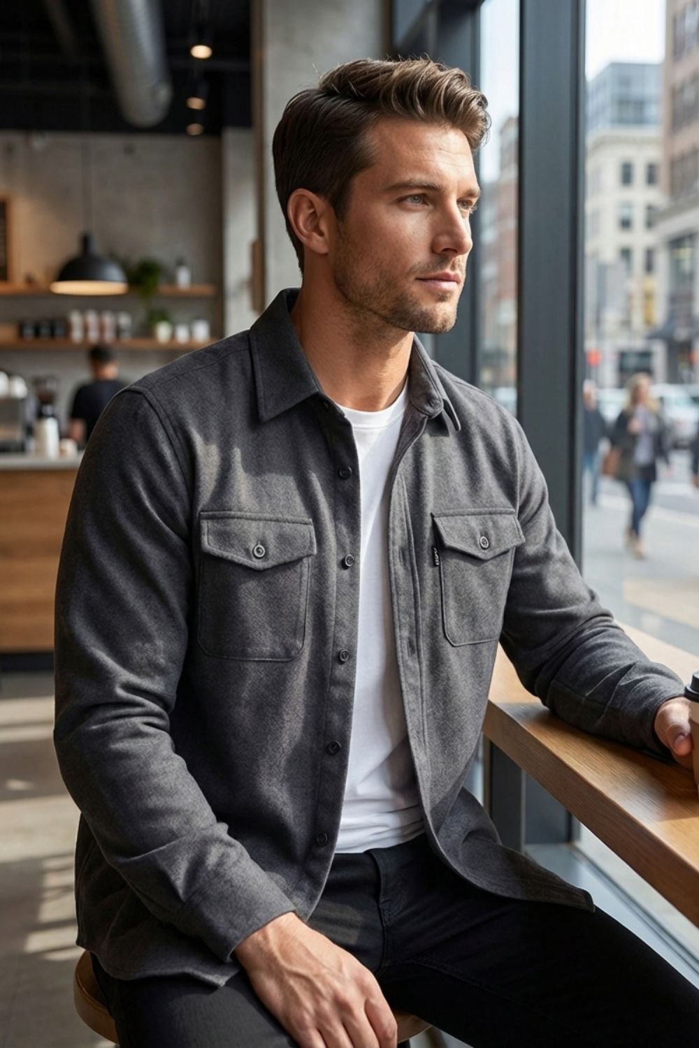 Men's Overshirt | Chest Pockets