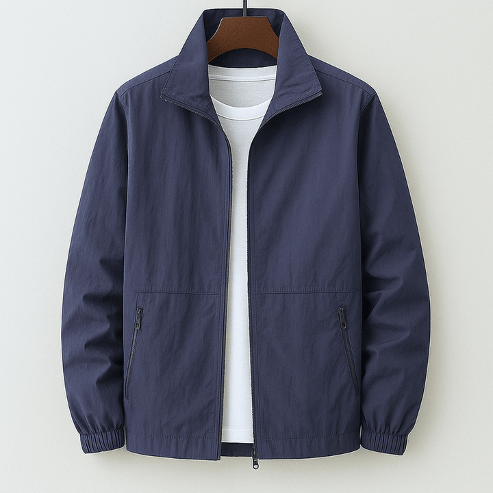 Lightweight and Elegant Summer Jacket for Men – Breathable Outdoor with Zipper