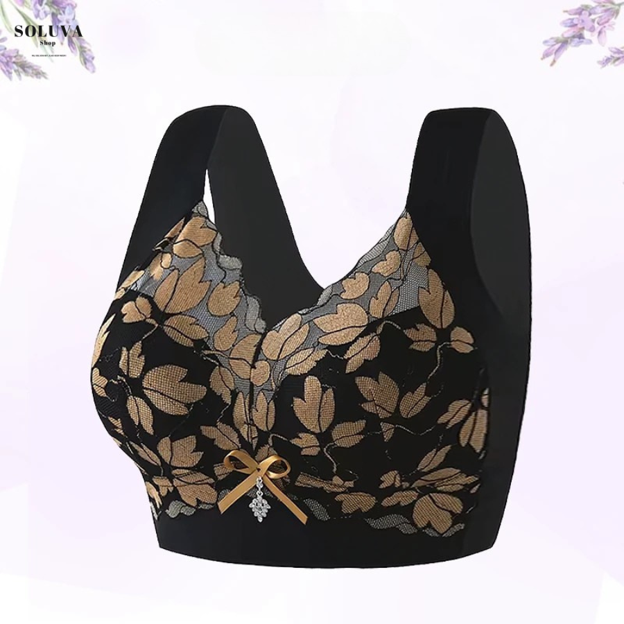 Emma & Rose SoftLift seamless lift bra with smooth cups and adjustable straps, designed for comfort and support.