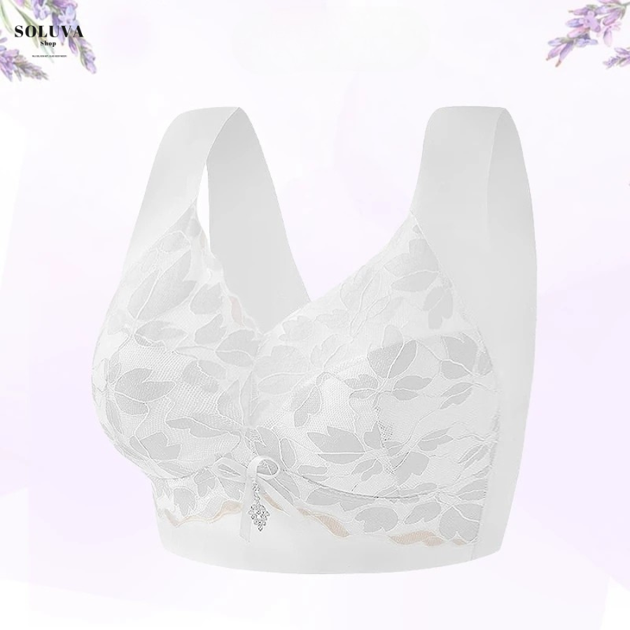 Emma & Rose SoftLift seamless lift bra shown in black, featuring smooth fabric and supportive design for everyday comfort.
