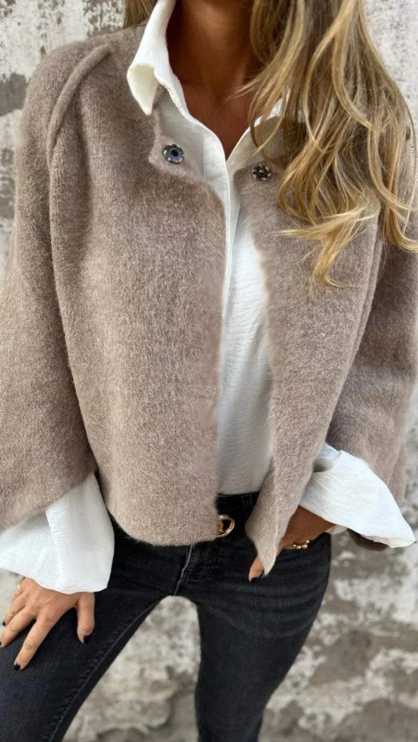 Élodie - Elegant Autumn Cardigan
