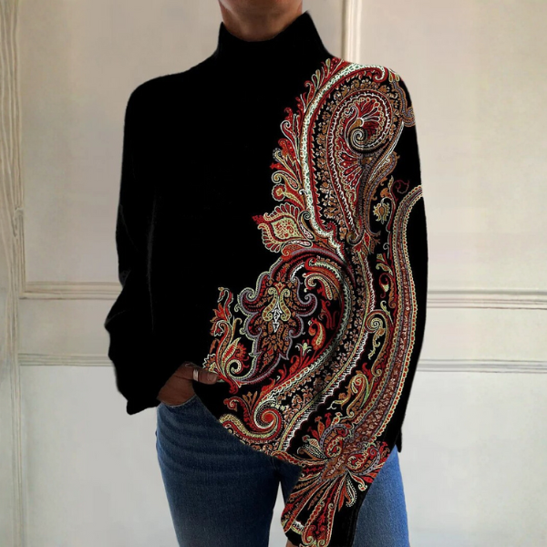 Nora classic ribbed sweater by Emma & Rose Cape Town in soft knit fabric, featuring a fitted design and ribbed texture.