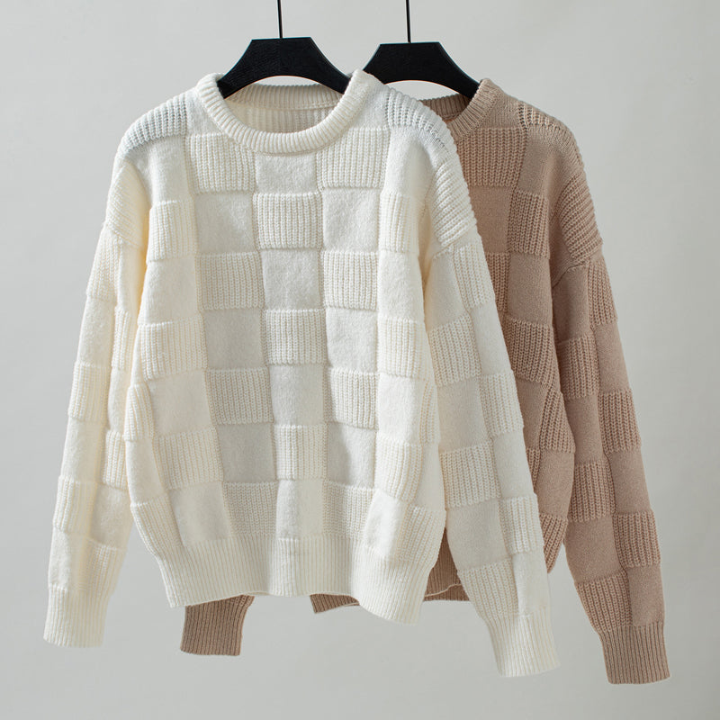 Casual Vintage Knit Sweater