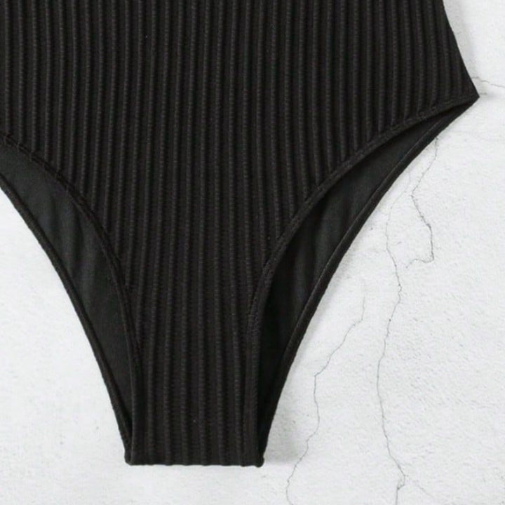 Damen Cut-Out Badeanzug mit elegantem Rippendesign EB