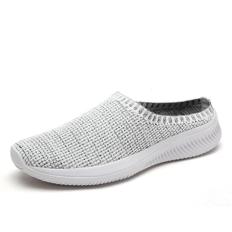 Women's Breathable Slip-On Sneakers with Flexible Upper EB