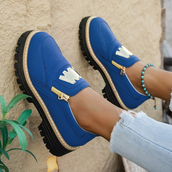 Ladies Comfortable Slip-On Sneakers EB