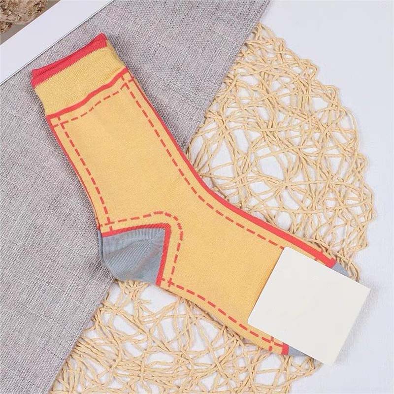 Casual Color Block Socks