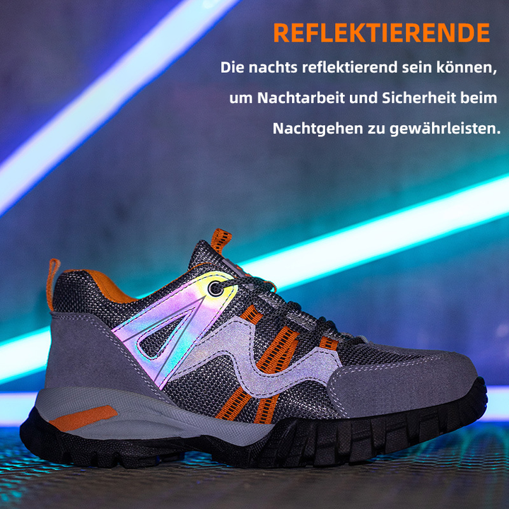 Anti-Smashing, Slip-Resistant, and Reflective Safety Shoes EB