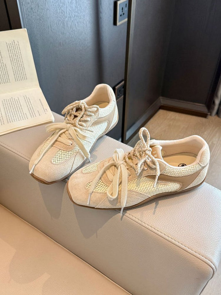 Women's Breathable Lifestyle Sneakers with Luxurious Suede Upper and Flexible Sole Profile EB