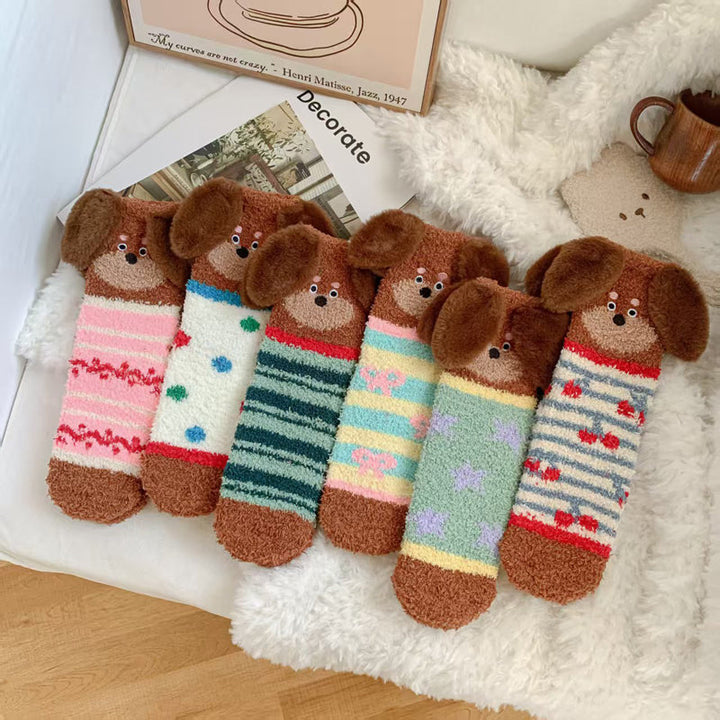 Cartoon Warm Socks