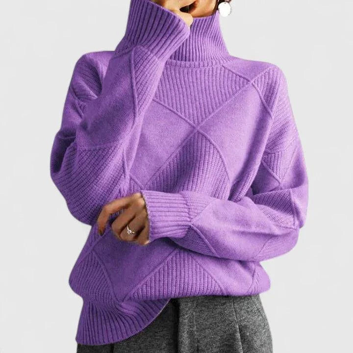 Emma & Rose cosy knit pullover sweater — women's knitwear