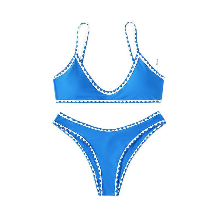 Ladies Bikini Set with Sophisticated Geometric Cut and Adjustable Straps Maréssa, view 5 - Elena Harper