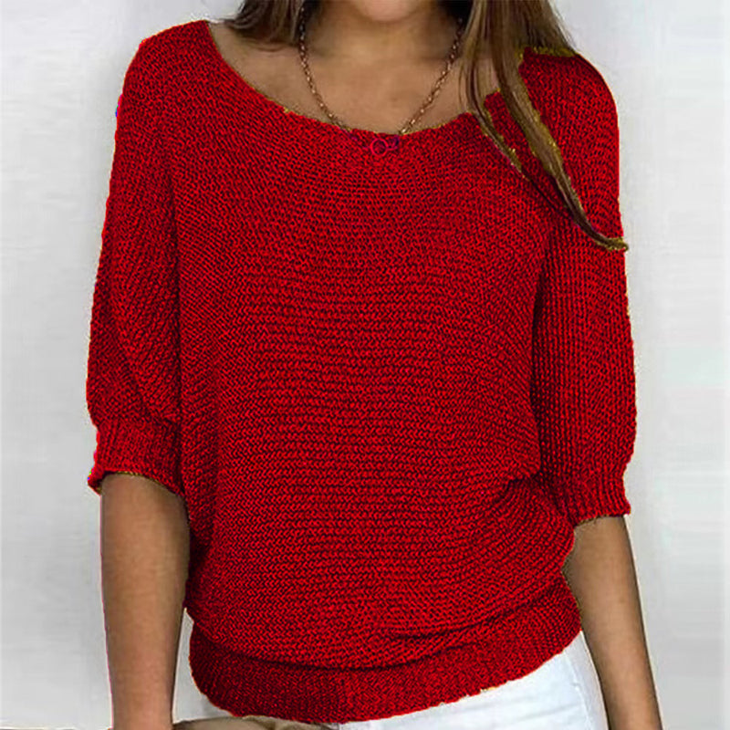 Casual Pull Over in Solid Colour