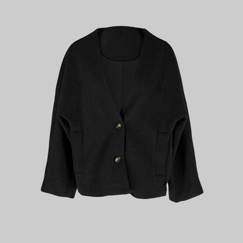 Laya™  |  Long Sleeve V-neck Coat