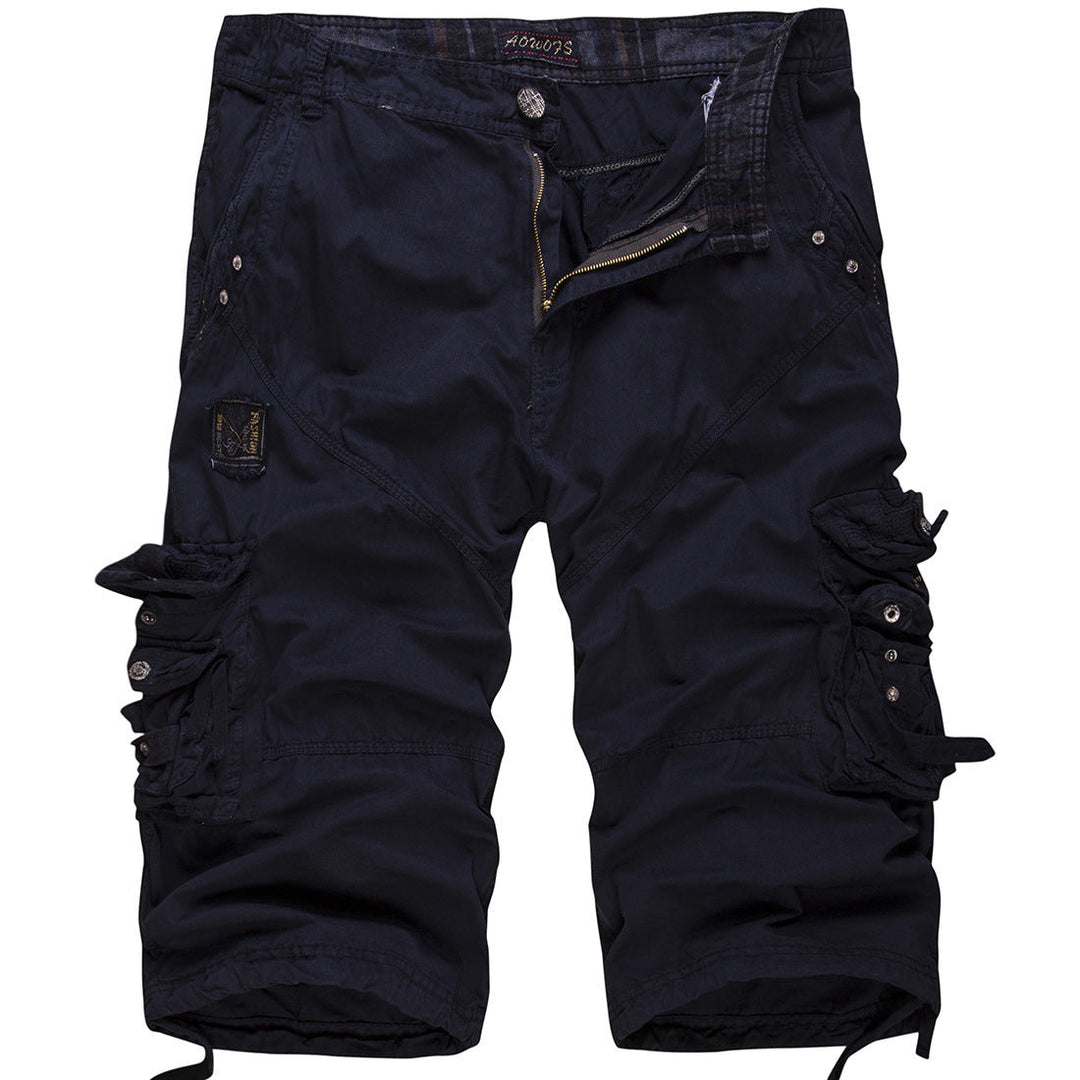 Men's Durable Multi-Pocket Cargo Shorts for Everyday Comfort