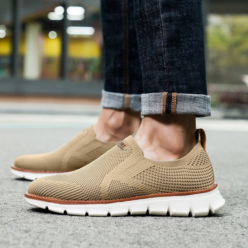 Women's Comfortable Slip-On Running Shoes with Breathable Upper EB