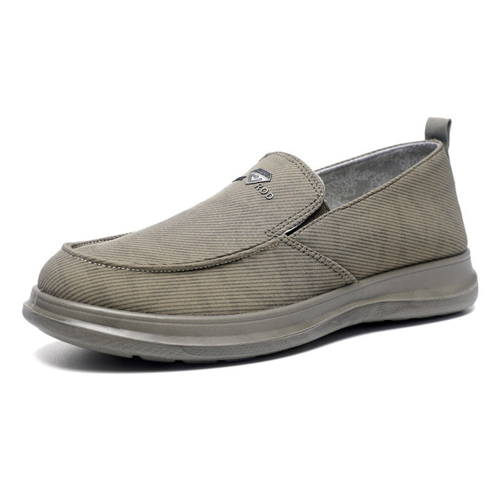 Women's Comfortable Slip-On Casual Shoes with Non-Slip Sole and Elastic Upper EB