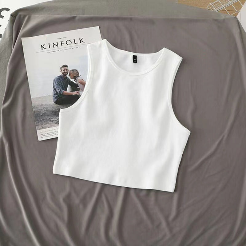 Women's Form-Fitting Crop Top for Effortless Style & Comfort