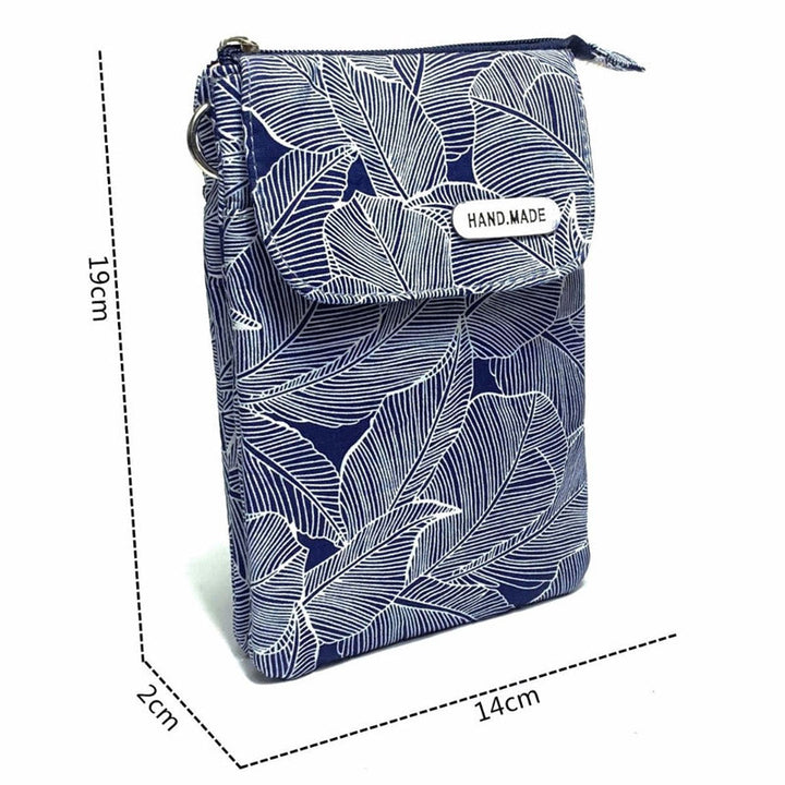 Vintage Leaf Pattern Bag