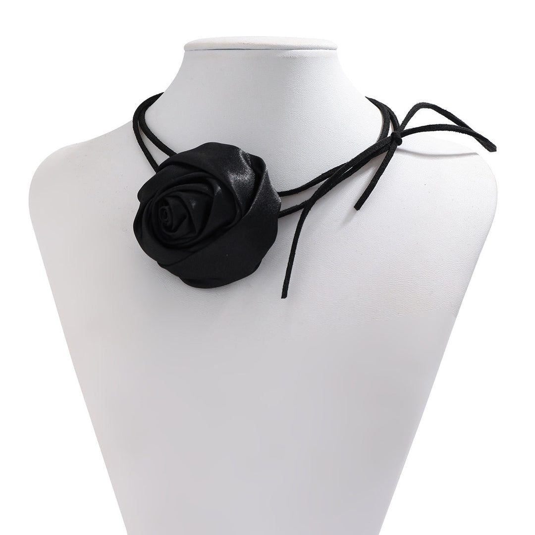 Rose Vintage Satin Choker
