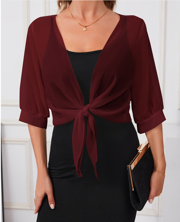 SCARF BLOUSE FOR WOMEN